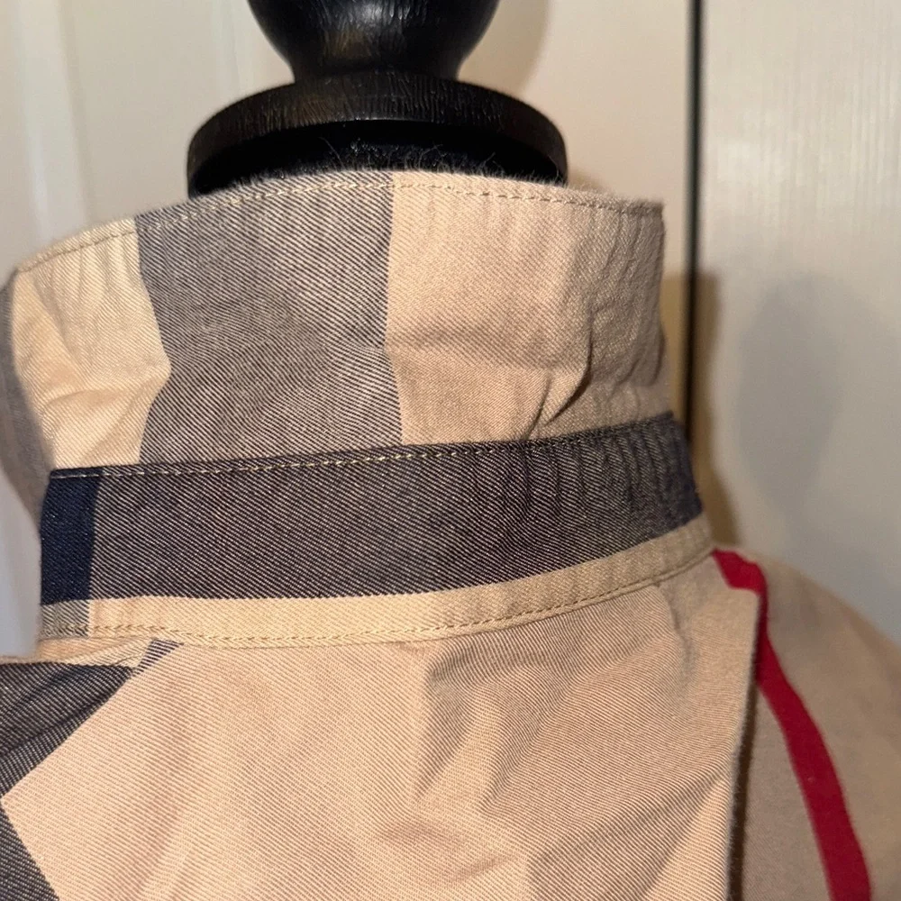 Plaid Button-Up Shirt Dress - Picture 15 of 16